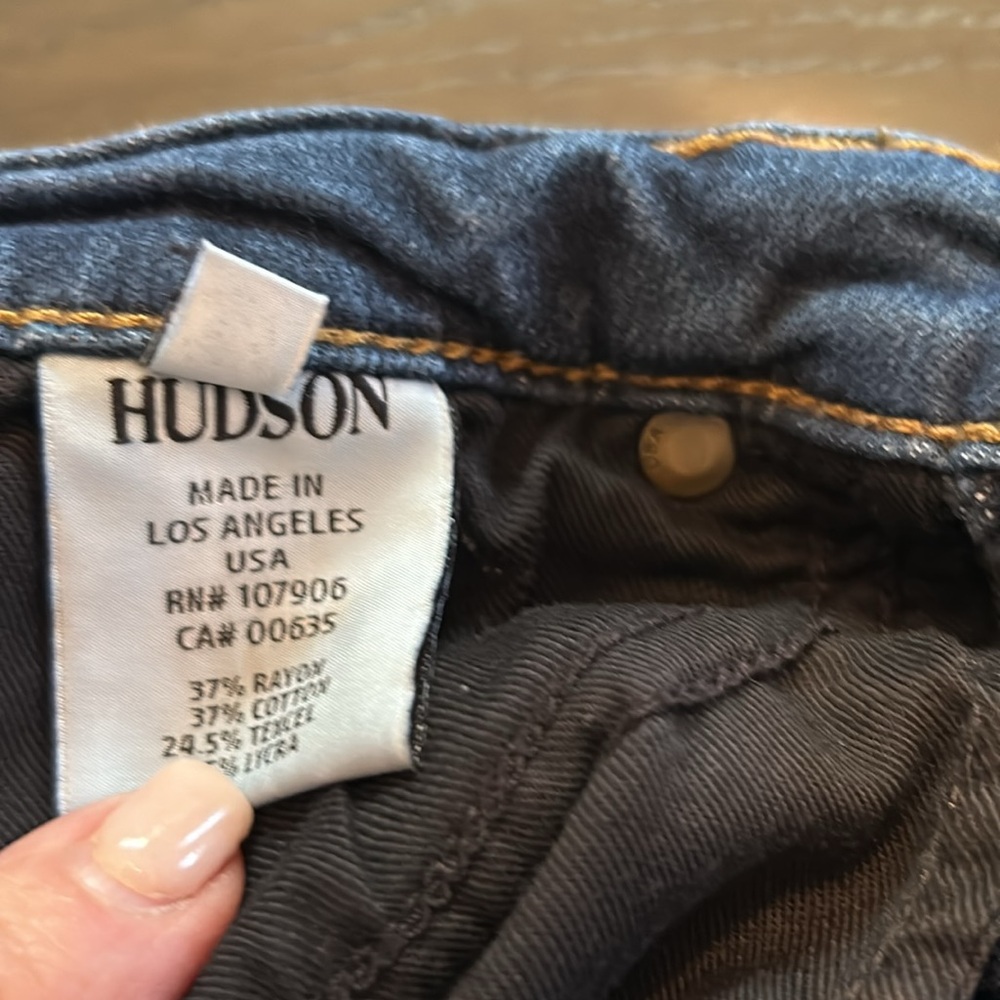 Hudson Nico Super Skinny Midrise Jeans - Picture 7 of 9
